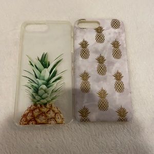 pineapple phone case bundle (7/8plus)